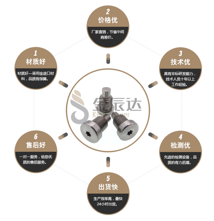 不锈钢非标螺丝 不锈钢非标螺丝