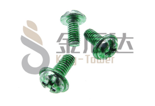 绿锌螺丝