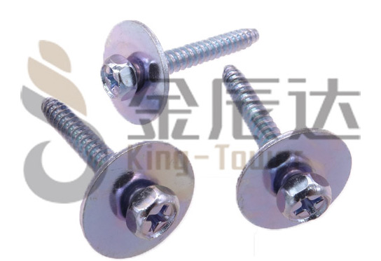 十字槽凹穴六角头自攻螺钉 十字槽凹穴六角头自攻螺钉