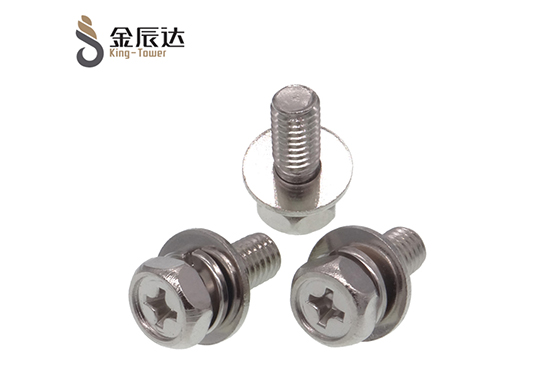 外六角十字三组合螺丝 外六角十字三组合螺丝