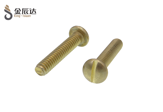 黄铜一字螺丝 黄铜一字螺丝