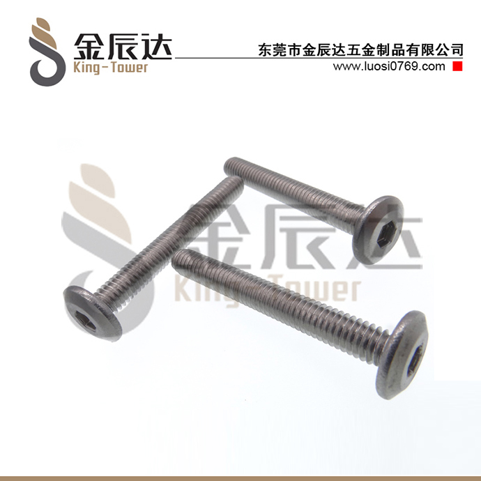 平头倒边内六角螺丝