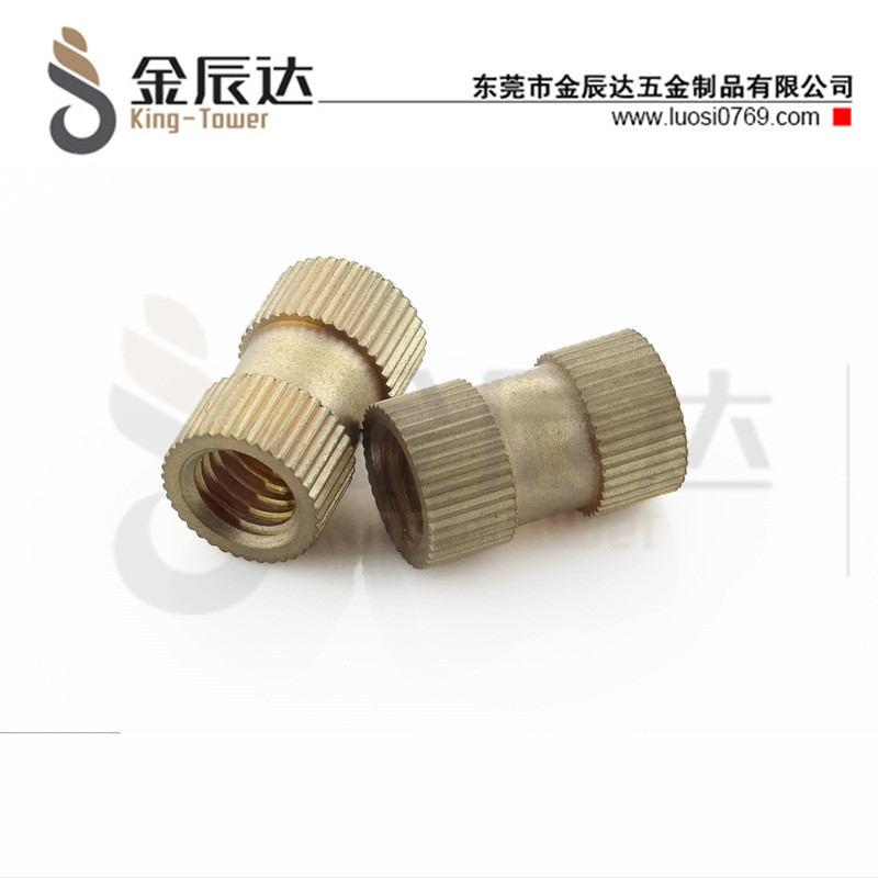 黄铜直纹镶嵌螺母