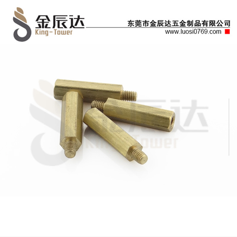 舞台音响六角铜柱