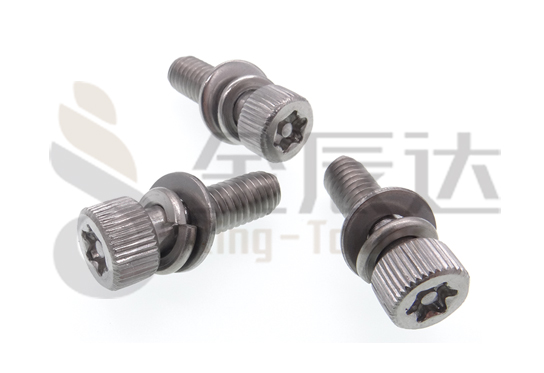 杯头梅花带柱防盗螺丝