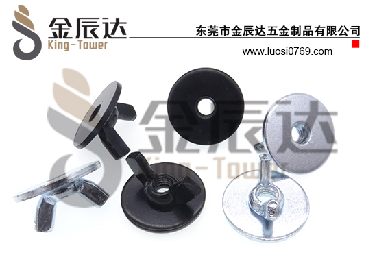 英制带垫蝶型螺母