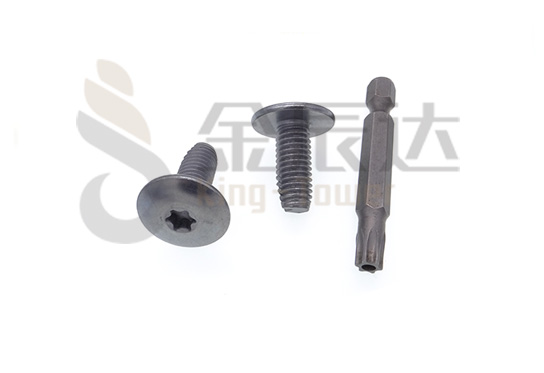 锌镍合金大头梅花螺丝