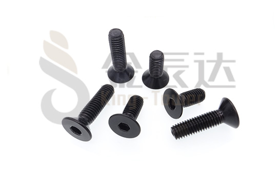 电泳黑色不锈钢平头内六角螺丝