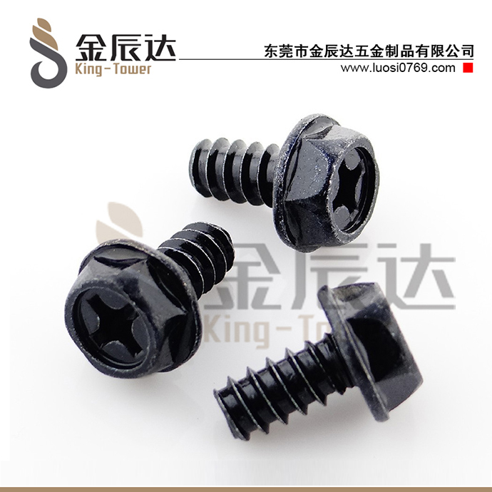 十字法兰面螺钉