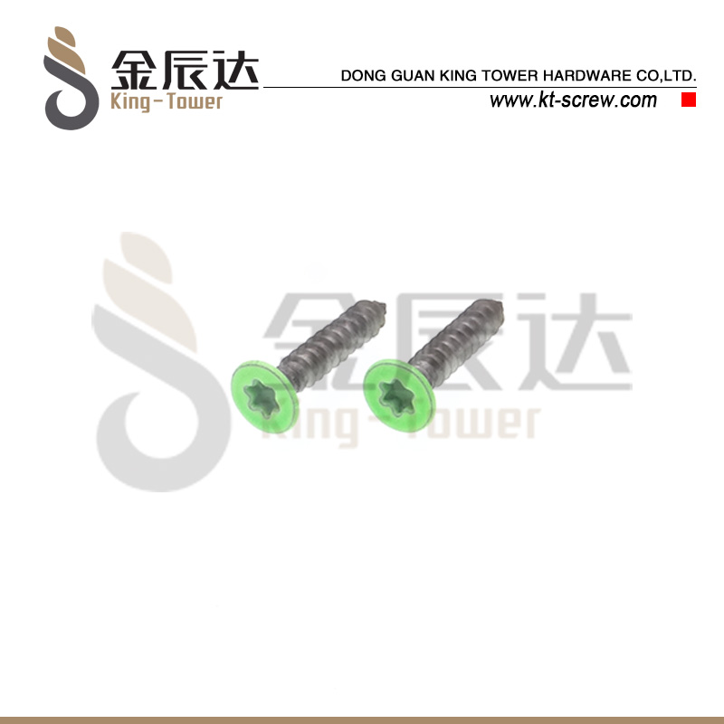 草绿色梅花自攻钉