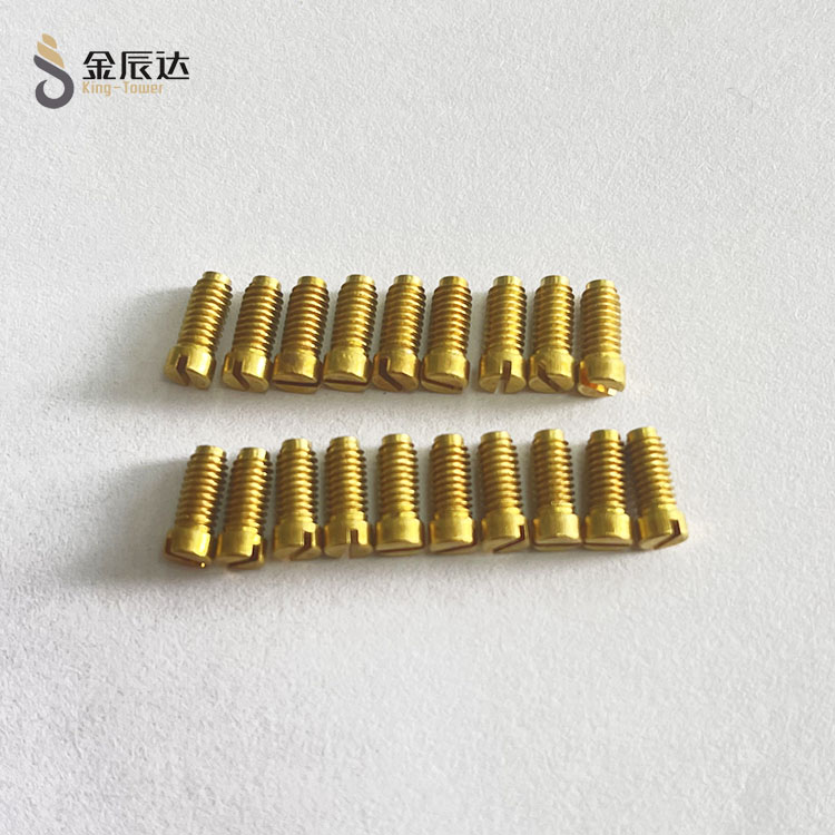 黄铜一字端子螺丝