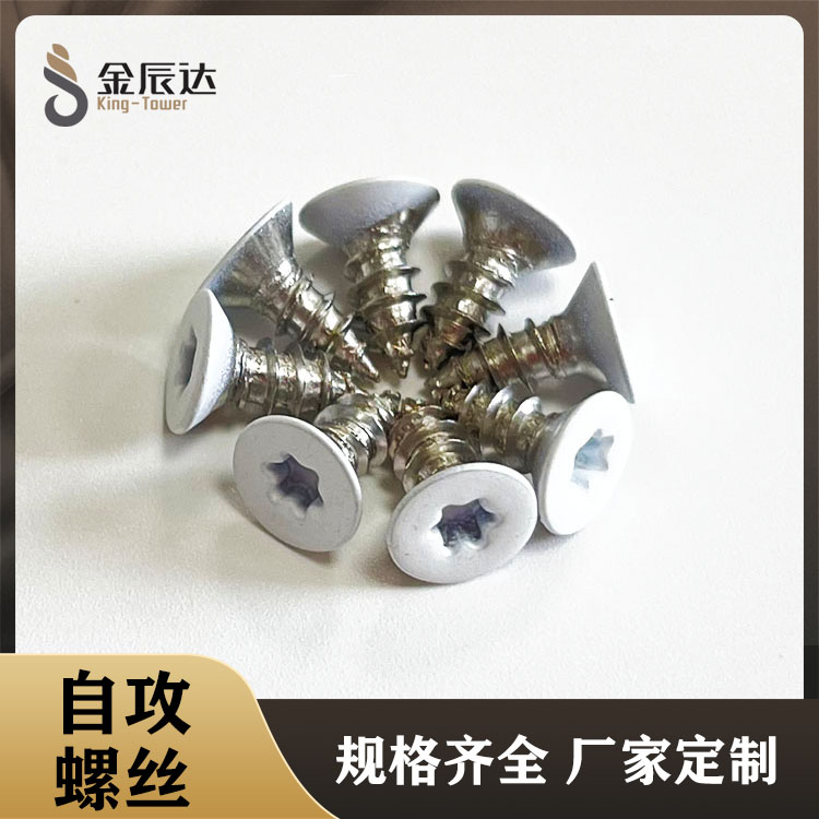 沉头梅花烤漆自攻螺丝