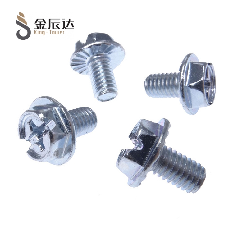 六角垫围头法兰螺钉